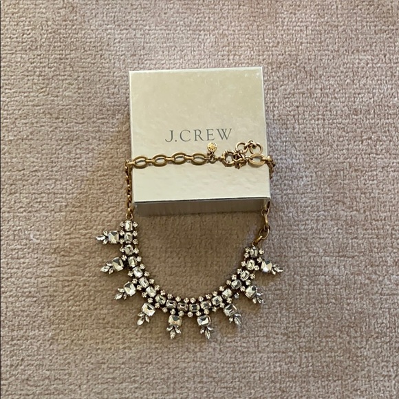 J. Crew Jewelry - J Crew Rhinestone Necklace